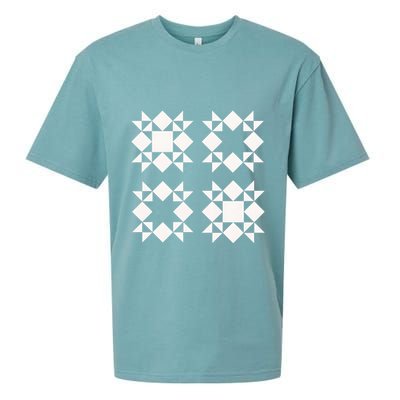 Quilt Block For Quilters Sueded Cloud Jersey T-Shirt