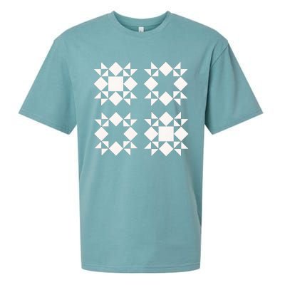 Quilt Block For Quilters Sueded Cloud Jersey T-Shirt