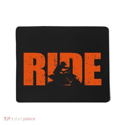 Quad Bike Funny Quad Biker Ride Four Wheeler Quad Atv Mousepad
