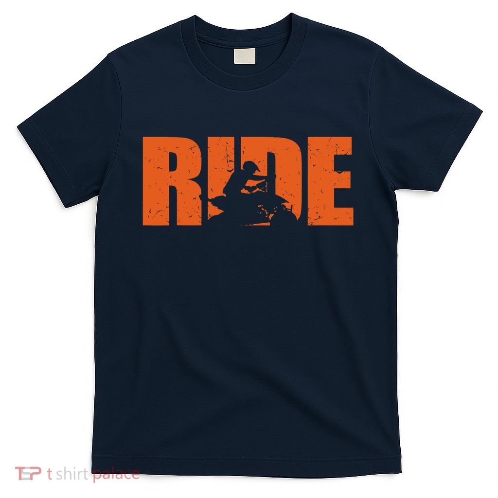 Quad Bike Funny Quad Biker RIDE Four Wheeler Quad ATV T-Shirt