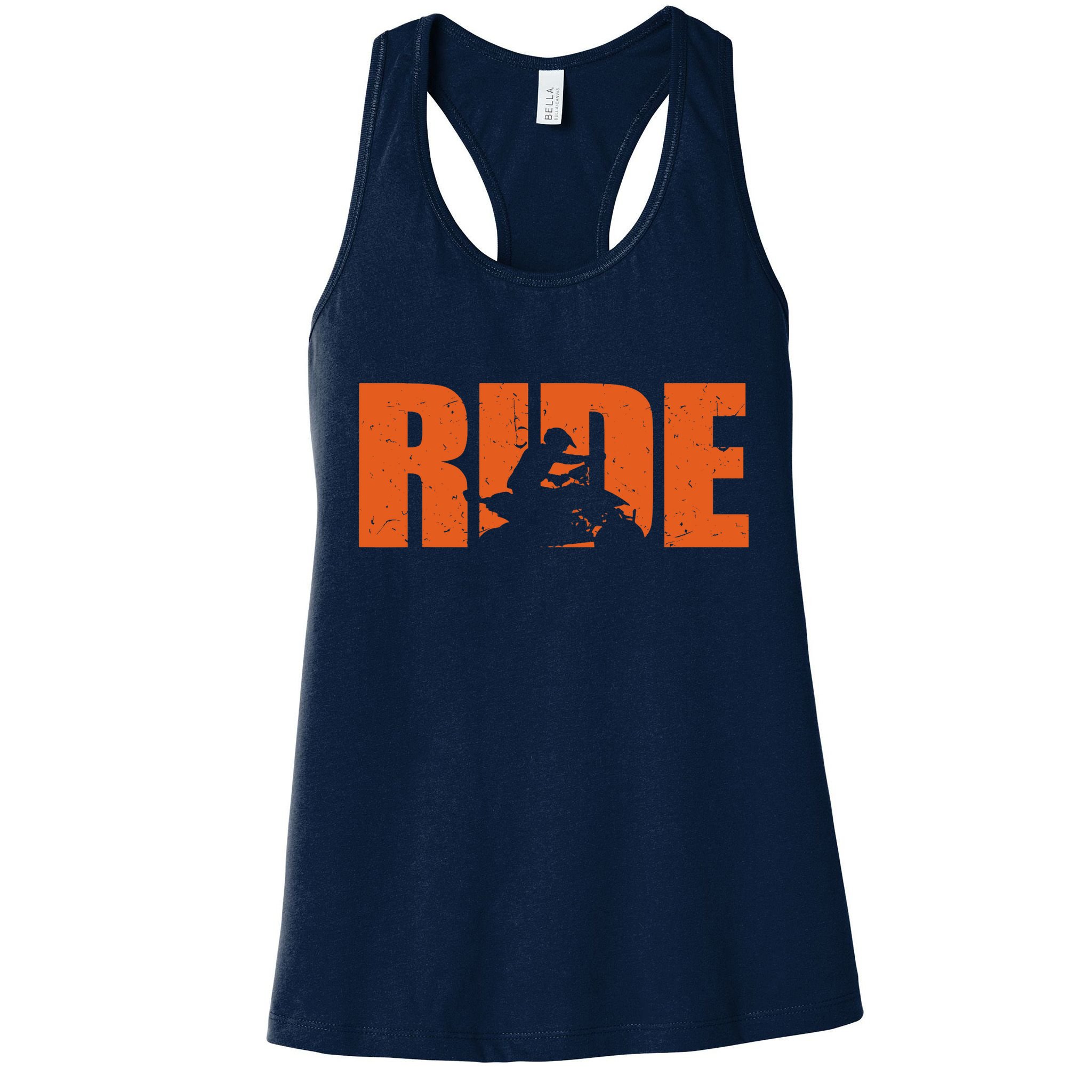 Quad Bike Funny Quad Biker RIDE Four Wheeler Quad ATV Womens Tank Top