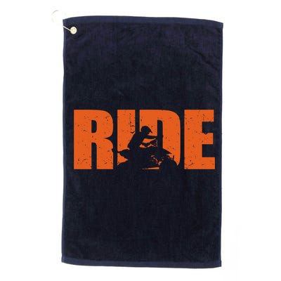Quad Bike Funny Quad Biker RIDE Four Wheeler Quad ATV Golf Towel