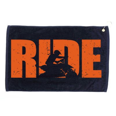 Quad Bike Funny Quad Biker RIDE Four Wheeler Quad ATV Grommeted Golf Towel