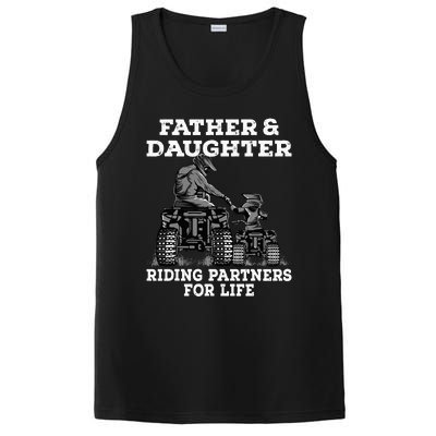 Quad Bike Father And Daughter Riding Partners ATV PosiCharge Competitor Tank