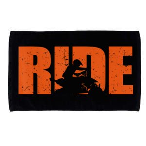 Quad Bike Funny Quad Biker RIDE Four Wheeler Quad ATV Microfiber Hand Towel