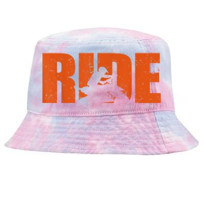 Quad Bike Funny Quad Biker RIDE Four Wheeler Quad ATV Tie-Dyed Bucket Hat