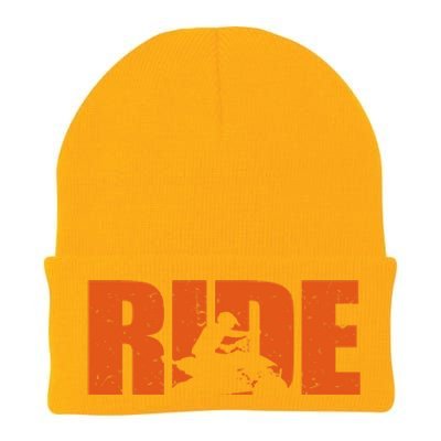 Quad Bike Funny Quad Biker RIDE Four Wheeler Quad ATV Knit Cap Winter Beanie