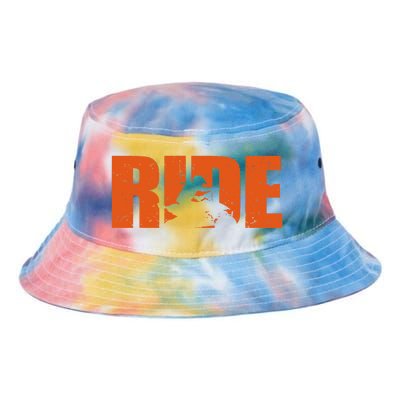 Quad Bike Funny Quad Biker RIDE Four Wheeler Quad ATV Tie Dye Newport Bucket Hat