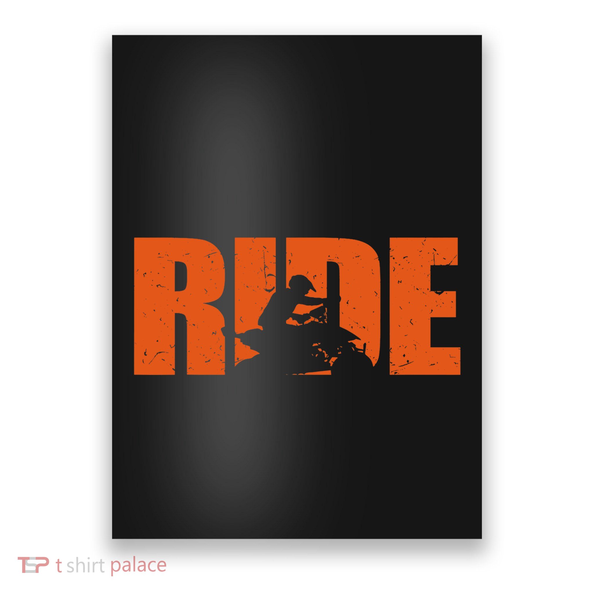 Quad Bike Funny Quad Biker RIDE Four Wheeler Quad ATV Poster