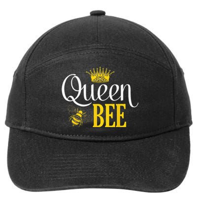 Queen Bee Halloween Costume For Bee Keeper Women Girl 7-Panel Snapback Hat