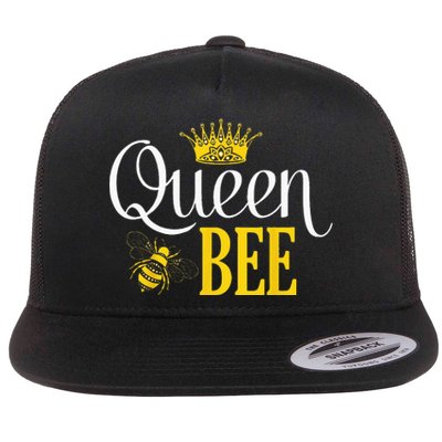 Queen Bee Halloween Costume For Bee Keeper Women Girl Flat Bill Trucker Hat