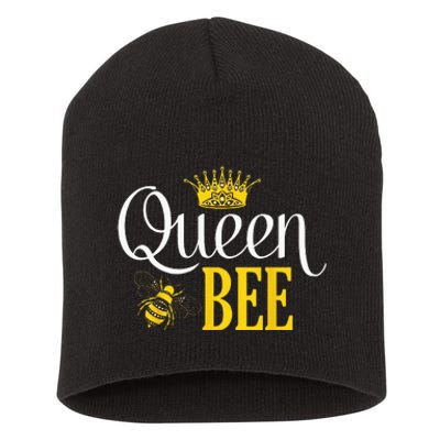 Queen Bee Halloween Costume For Bee Keeper Women Girl Short Acrylic Beanie