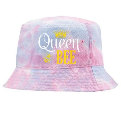 Queen Bee Halloween Costume For Bee Keeper Women Girl Tie-Dyed Bucket Hat