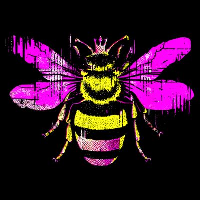 Queen Bee Honey Bee Vintage T-Shirt