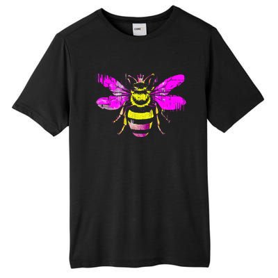 Queen Bee Honey Bee Vintage Tall Fusion ChromaSoft Performance T-Shirt