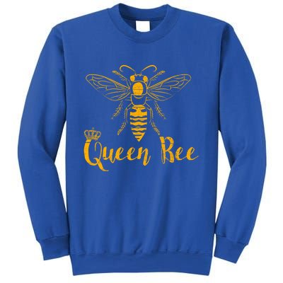 Queen Bee I Beekeeper Beekeeping Gift Sweatshirt