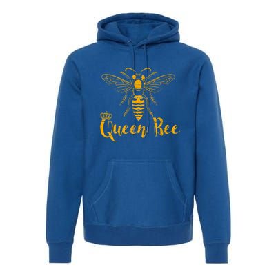 Queen Bee I Beekeeper Beekeeping Gift Premium Hoodie