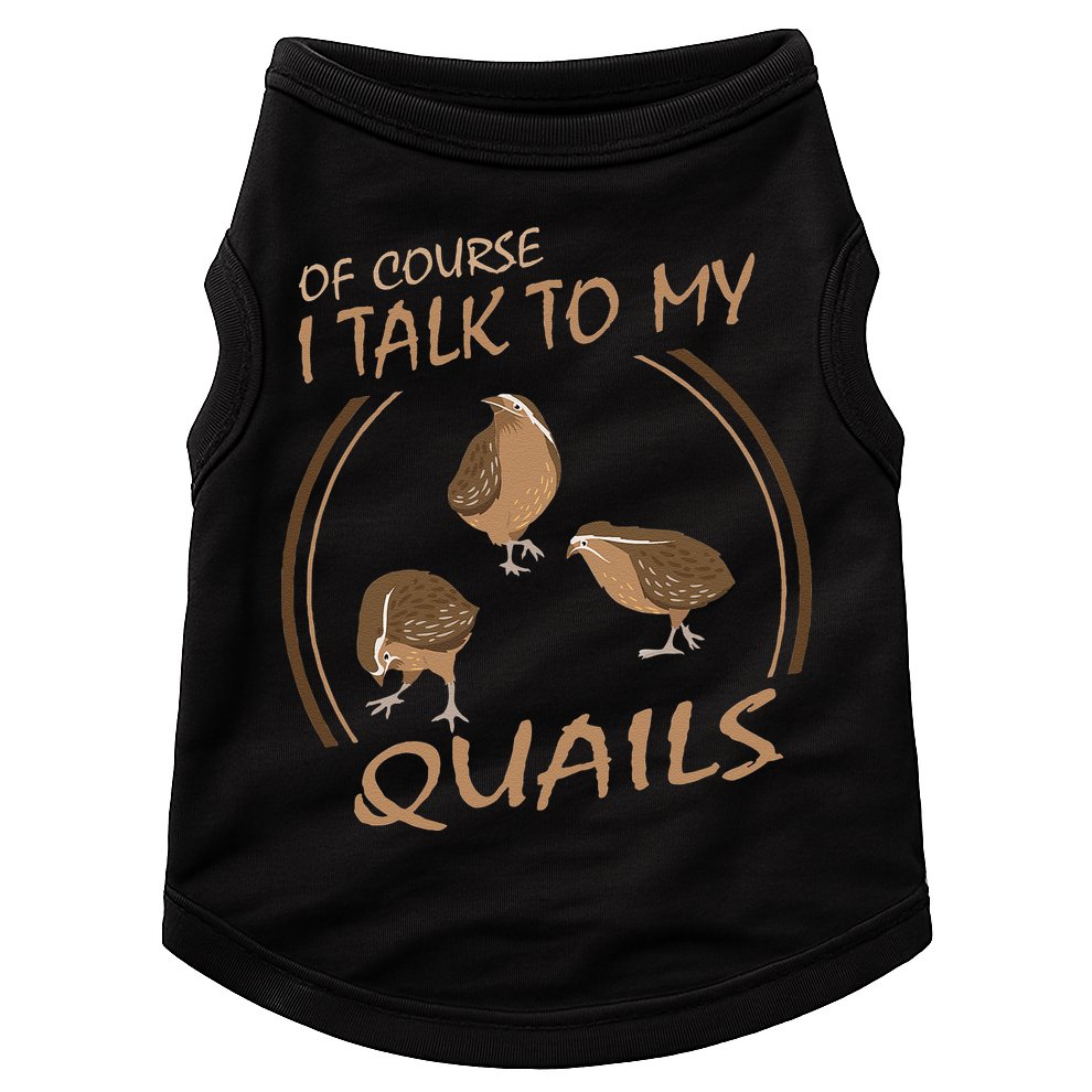Quail Bird Lover Gift Just A  Who Loves Quails Doggie Tank