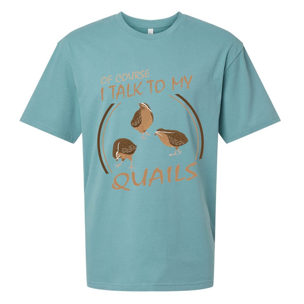 Quail Bird Lover Gift Just A  Who Loves Quails Sueded Cloud Jersey T-Shirt