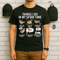 Quail Bird Lover Things I Do In My Spare Time Quail T-Shirt
