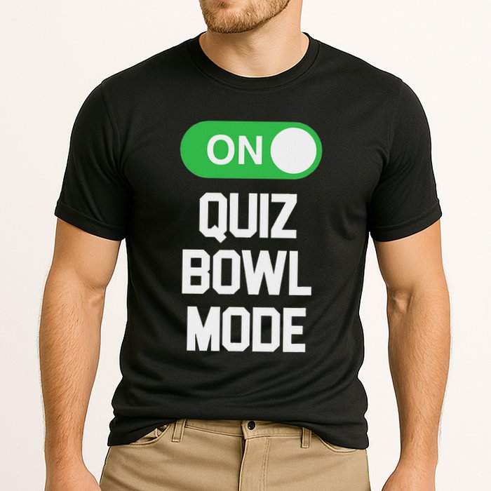 Quiz Bowl Mode On Cool For Quiz Bowl Team Members Cooling Performance Crew T-Shirt