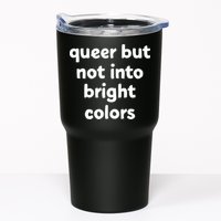 Queer But Not Into Bright Colors Tumbler