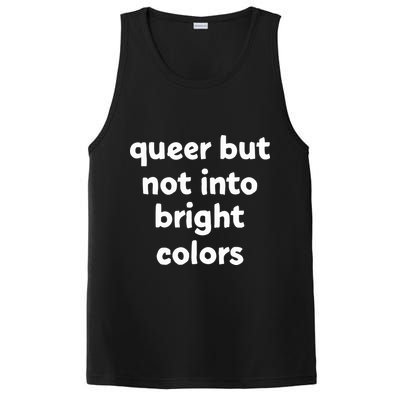 Queer But Not Into Bright Colors PosiCharge Competitor Tank