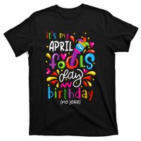 Queen Born On April 1st April Fools Day Birthday T-Shirt