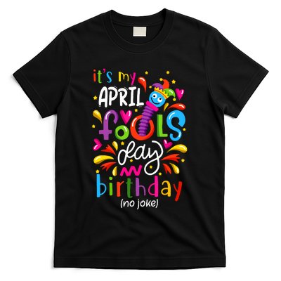 Queen Born On April 1st April Fools Day Birthday T-Shirt