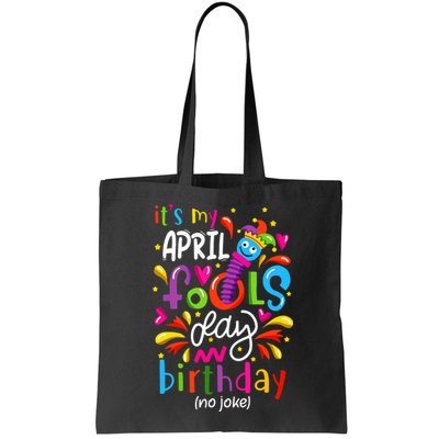 Queen Born On April 1st April Fools Day Birthday Bag
