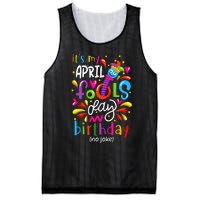 Queen Born On April 1st April Fools Day Birthday Mesh Reversible Basketball Jersey Tank