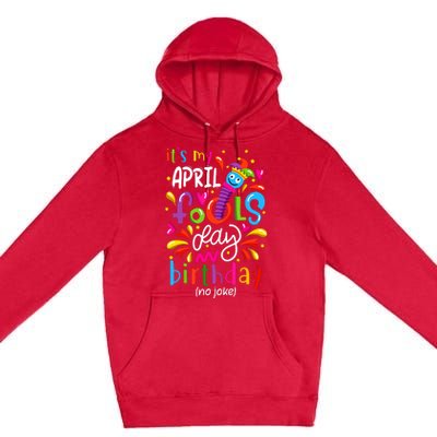 Queen Born On April 1st April Fools Day Birthday Premium Pullover Hoodie