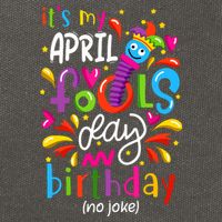 Queen Born On April 1st April Fools Day Birthday Cotton Canvas Backpack