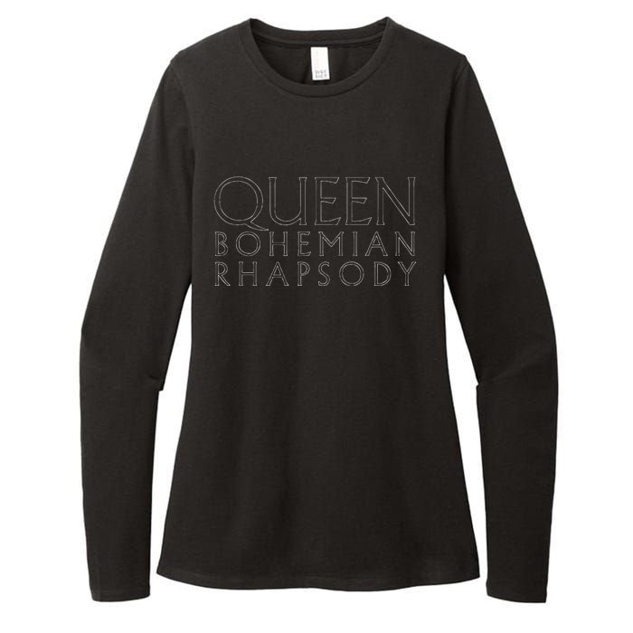 Queen Bohemian Rhapsody Womens CVC Long Sleeve Shirt