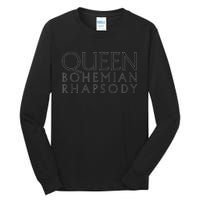 Queen Bohemian Rhapsody Tall Long Sleeve T-Shirt