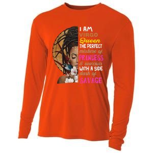 Queen Birthday Virgo August Or September Gift Cooling Performance Long Sleeve Crew