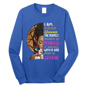 Queen Birthday Virgo August Or September Gift Long Sleeve Shirt