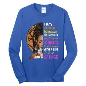 Queen Birthday Virgo August Or September Gift Tall Long Sleeve T-Shirt