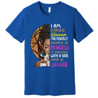 Queen Birthday Virgo August Or September Gift Premium T-Shirt