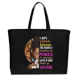 Queen Birthday Virgo August Or September Gift Cotton Canvas Jumbo Tote