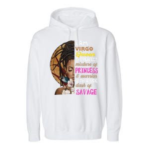 Queen Birthday Virgo August Or September Gift Garment-Dyed Fleece Hoodie