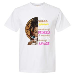 Queen Birthday Virgo August Or September Gift Garment-Dyed Heavyweight T-Shirt