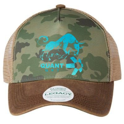 Quant Crypto Bullrun Qnt Token Blockchain Rich Millionaire Great Gift Legacy Tie Dye Trucker Hat