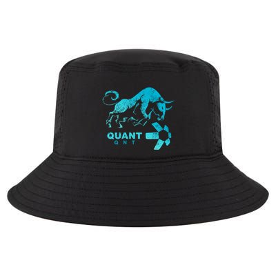 Quant Crypto Bullrun Qnt Token Blockchain Rich Millionaire Great Gift Cool Comfort Performance Bucket Hat