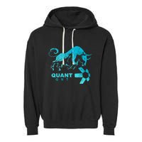 Quant Crypto Bullrun Qnt Token Blockchain Rich Millionaire Great Gift Garment-Dyed Fleece Hoodie