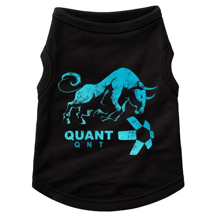 Quant Crypto Bullrun Qnt Token Blockchain Rich Millionaire Great Gift Doggie Tank