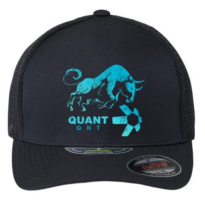 Quant Crypto Bullrun Qnt Token Blockchain Rich Millionaire Great Gift Flexfit Unipanel Trucker Cap