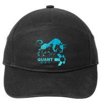 Quant Crypto Bullrun Qnt Token Blockchain Rich Millionaire Great Gift 7-Panel Snapback Hat