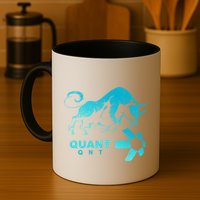 Quant Crypto Bullrun Qnt Token Blockchain Rich Millionaire Great Gift Mug