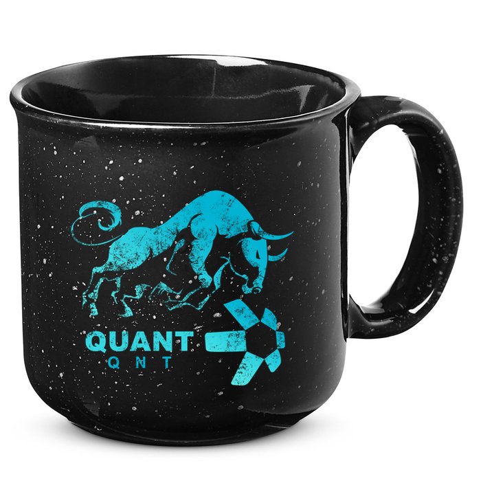 Quant Crypto Bullrun Qnt Token Blockchain Rich Millionaire Great Gift 15oz Campfire Ceramic Mug